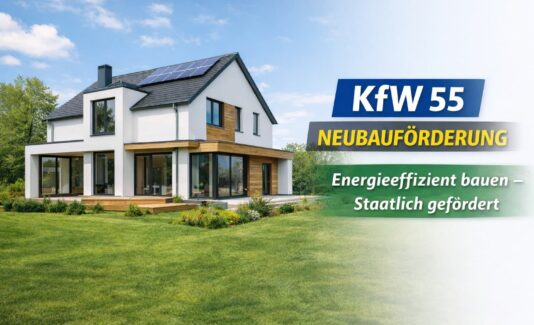 KfW 55 Neubauförderung: Jetzt energieeffizient bauen und staatlich gefördert profitieren Beitragsbild